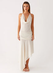 Nyra Midi Dress - Cream