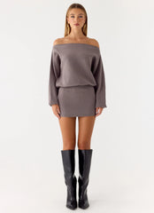 Ravyn Mini Dress - Grey
