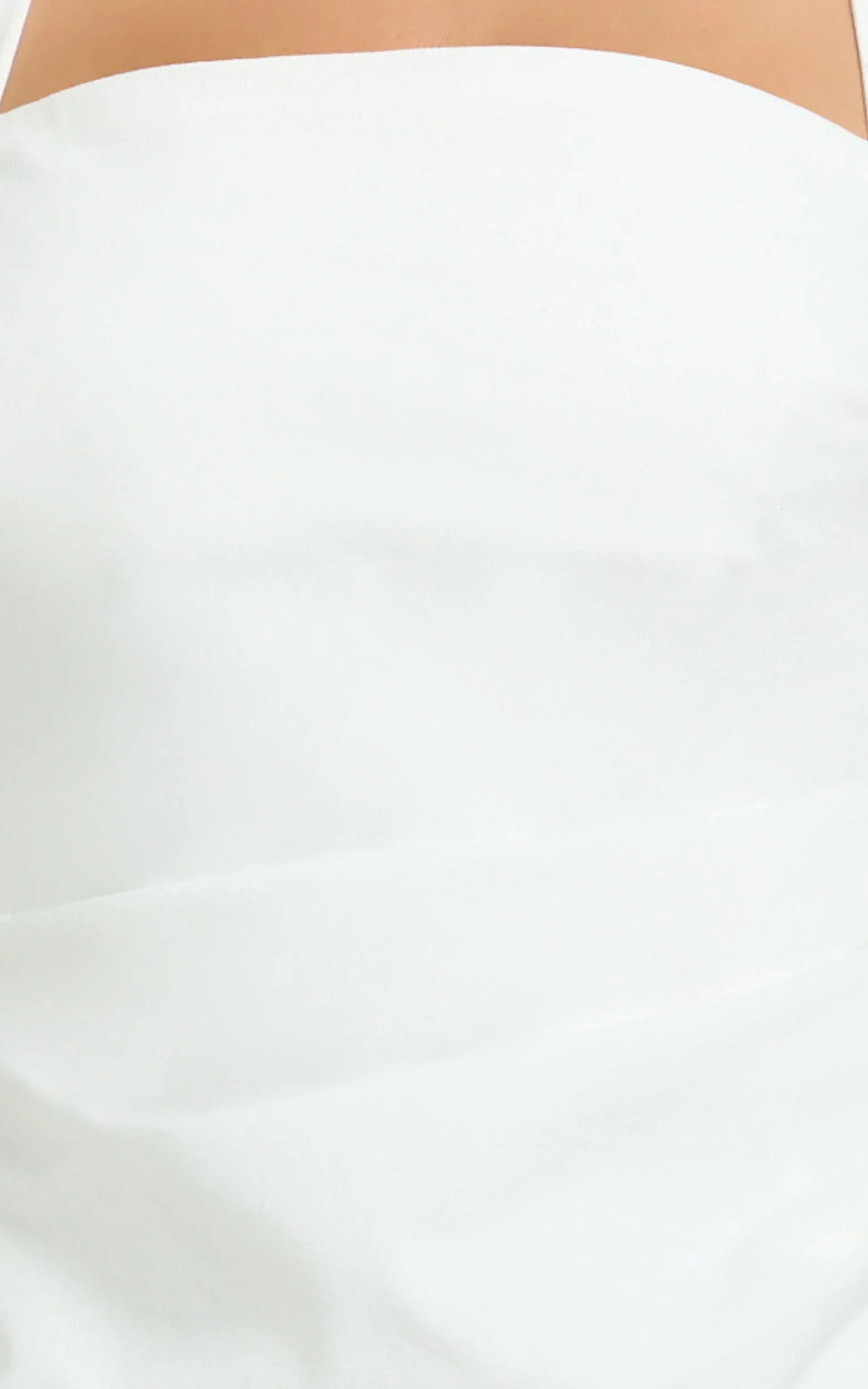 Tamika Mini Dress - Line Mini Dress in Off White