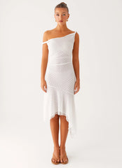 Huntah Midi Dress - Ivory