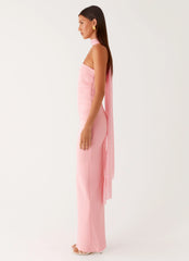 Libra Maxi Dress - Pink