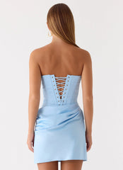 Cosmala Mini Dress - Baby Blue