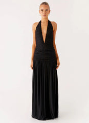 Full Attention Maxi Dress - Black