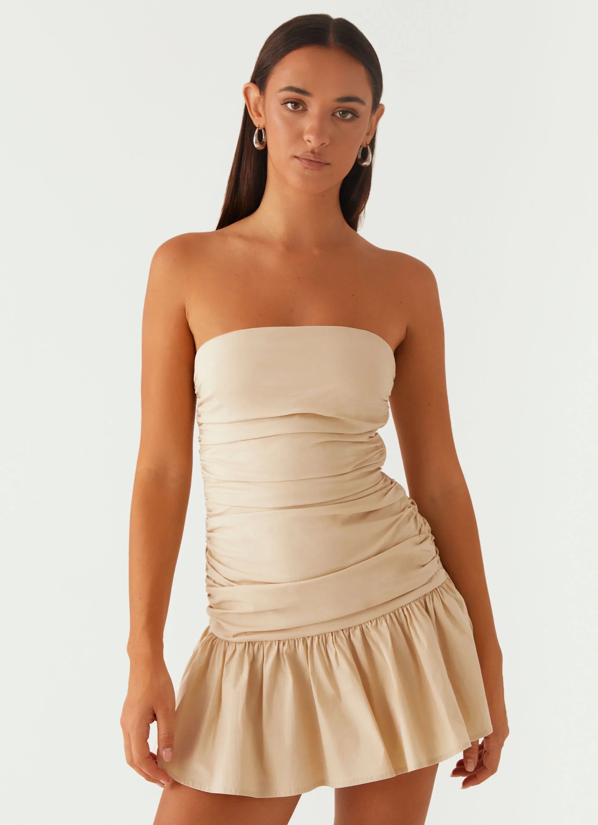 Carmel Mini Dress - Ivory