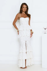 Secret Grove Maxi Dress White